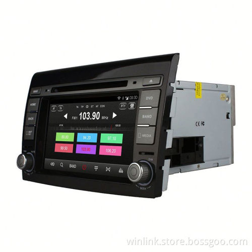 2 din Android Quad core navigation car GPS for Fiat Bravo 2009 2010 with GPS iPod RDS Wifi 3G DAB SUPPORT TMPS
